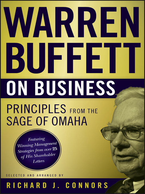 Title details for Warren Buffett on Business by Warren Buffett - Available